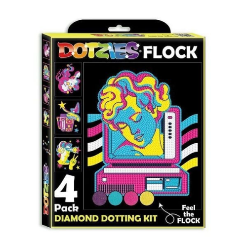 Dotzies - Diamond Painting Neon Retro Klassiker