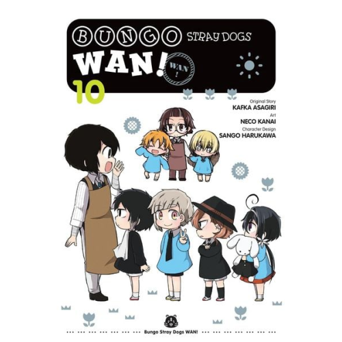 Asagiri Kafka Neco Kanai Harukawa Sango - Bungo Stray Dogs: Wan!, Vol. 10