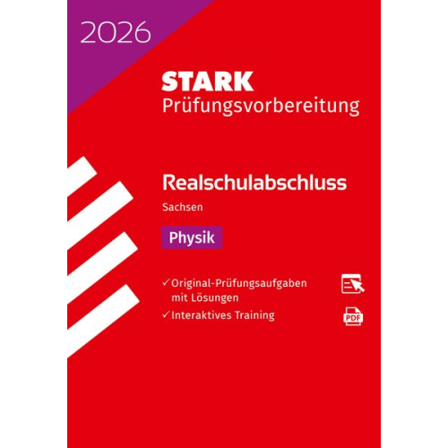 STARK Physik - Realschulabschluss 2026 Sachsen - Prüfungsvorbereitung
