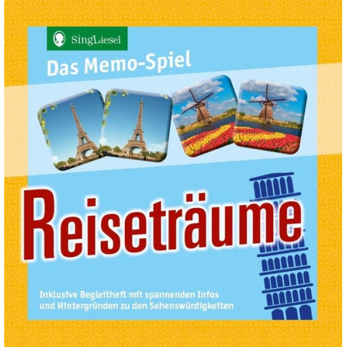 Das Memo-Spiel für Senioren - Reiseträume