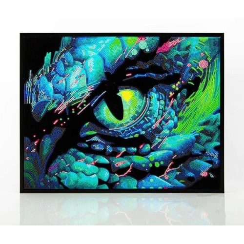 DIAMOND DOTZ - Diamond Painting Neon Drachenauge