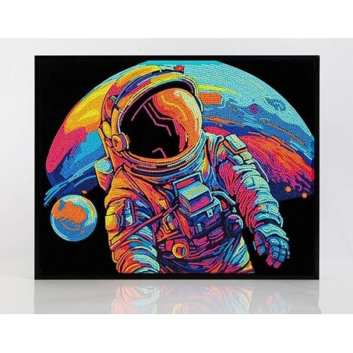 DIAMOND DOTZ - Diamond Painting Neon Astronaut