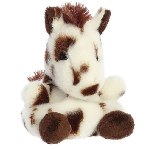 Aurora 33775 - Palm Pals Pferd Haymitch Painted Horse, Plüschtier, 13 cm