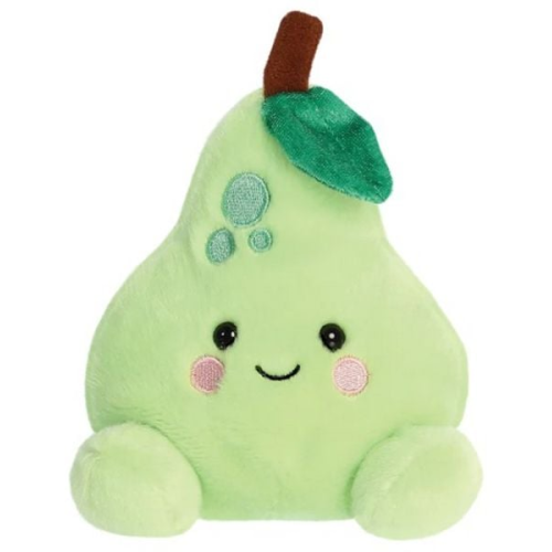 Aurora 33912 - Palm Pals Birne Bartlet Pear, Plüschfigur, 13 cm