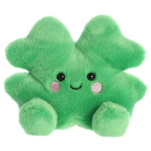 Aurora 77226 - Palm Pals Kleeblatt Chance Clover, Plüschfigur, 13 cm