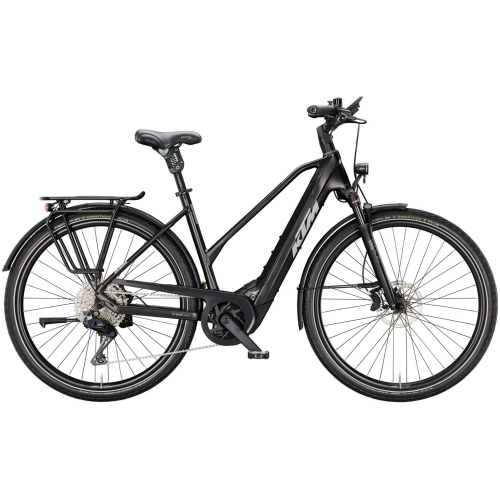 KTM MACINA STYLE 820 XL, 11 Gang Kettenschaltung, Damenfahrrad, Trapez, Modell 2025, 28 Zoll 56 cm diamond black matt (grey)