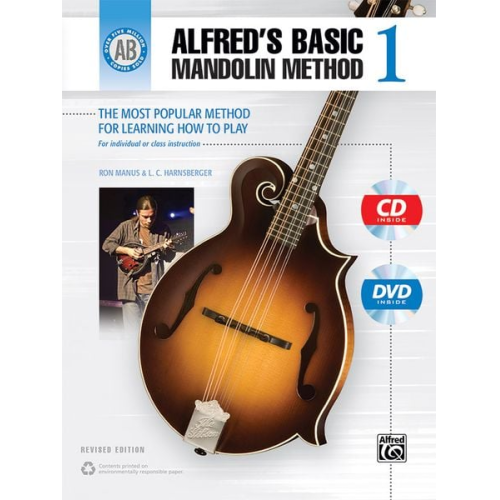Ron Manus L.C. Harnsberger - Alfred's Basic Mandolin Method 1 (Revised)