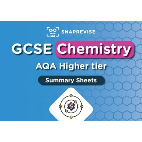 SnapRevise GCSE AQA Chemistry Higher Summary Sheets