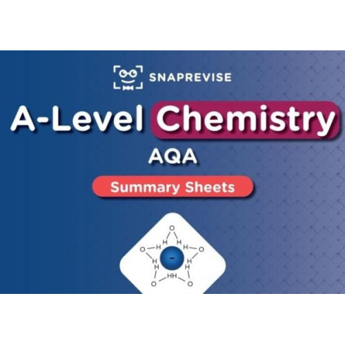 SnapRevise A-Level AQA Chemistry Summary Sheets
