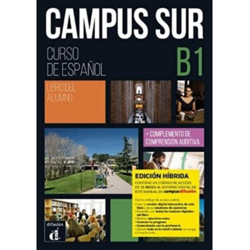 Francisco Rosales Varo Kris Buyse Pablo Garrido - Campus Sur B1 - Edicion hibrida - Libro del alumno