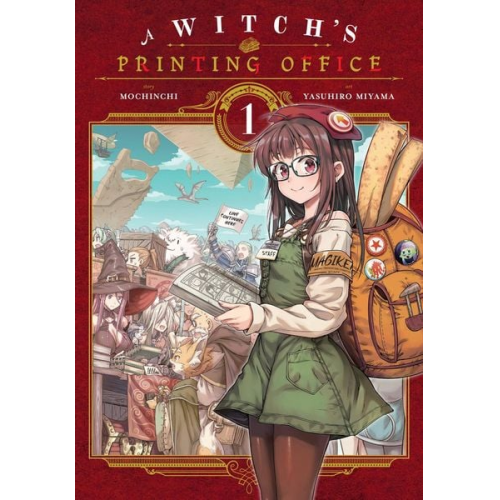 Amber Tamosaitis Erin Hickman Mochinchi Mochinchi Yasuhiro Miyama - A Witch's Printing Office, Vol. 1