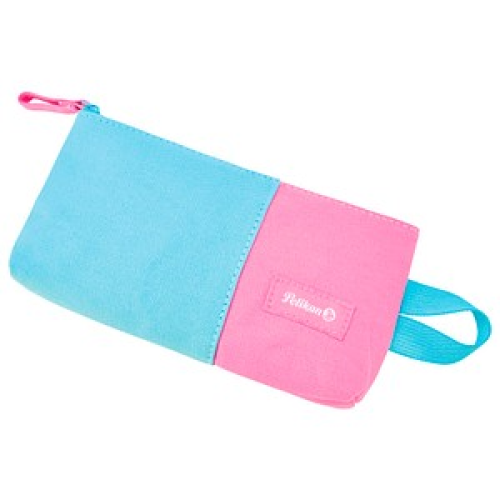 Pelikan Schlampermäppchen WOW pink/türkis, 16,0 x 21,5 cm