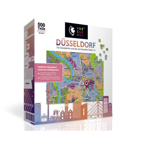 Düsseldorf - XXL Puzzle 500 Teile