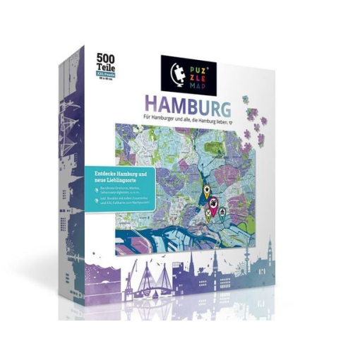 Hamburg - XXL Puzzle 500 Teile