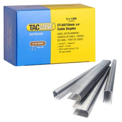 5.000 TACWISE™ Tackerklammern Typ CT-60/10 mm, 0354 10 mm