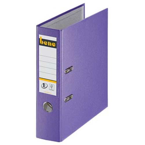 bene No.1 Power Ordner violett Kunststoff 8,0 cm DIN A4