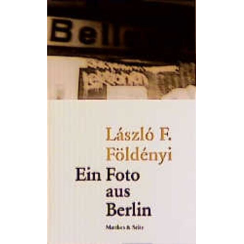 László F. Földényi - Ein Foto aus Berlin