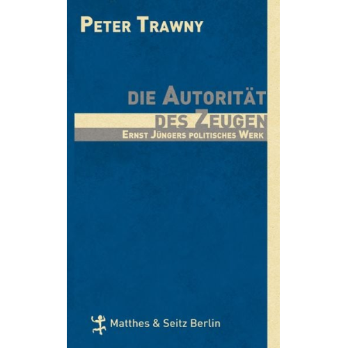 Peter Trawny - Die Autorität des Zeugen