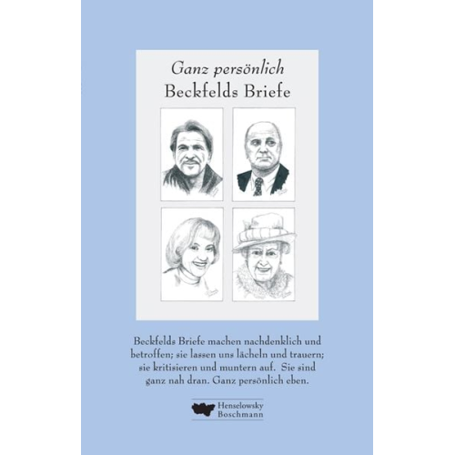 Hermann Beckfeld - Ganz persönlich: Beckfelds Briefe. Band 1
