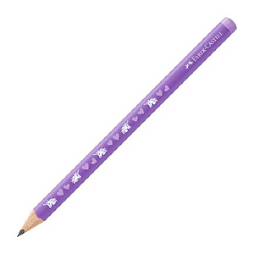 FABER-CASTELL Einhorn Jumbo Bleistift HB violett, 1 St.