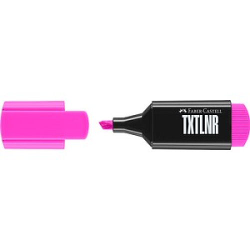 FABER-CASTELL TXTLNR Superfluorescent Textmarker pink, 1 St.
