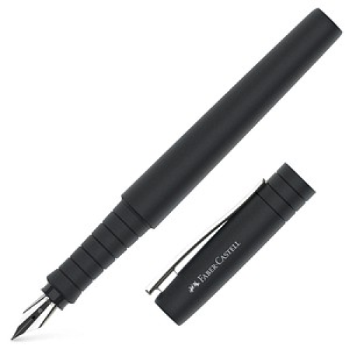 FABER-CASTELL Poly Pen Patronenfüller schwarz B (breit)
