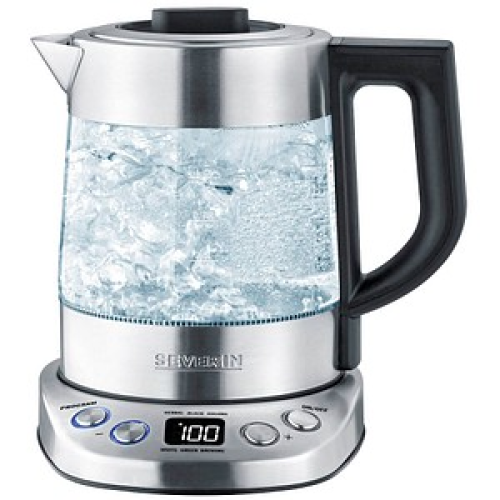 SEVERIN Wasserkocher Deluxe Mini silber 1,0 l 2200 W