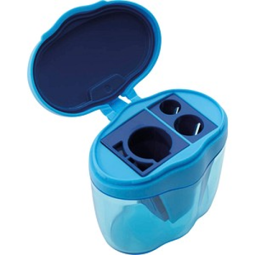 FABER-CASTELL Dosenspitzer dreifach Colori blau