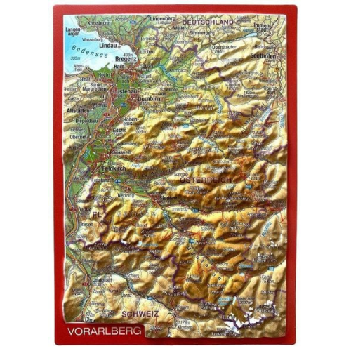Andre Markgraf Mario Engelhardt - Reliefpostkarte Vorarlberg