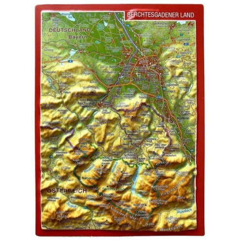 Andre Markgraf Mario Engelhardt - Reliefpostkarte Berchtesgadener Land