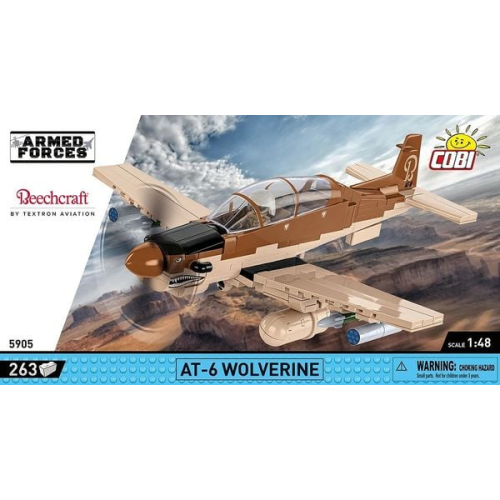 COBI 5905 - AT-6 Wolverine, Baustaz 1:48, 263 Klemmbausteine