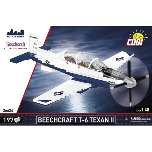 COBI 26624 - Beechcraft T-6 Texan II, Bausatz 197 Klemmbausteine