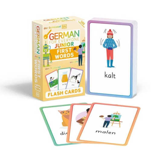 DK - German for Everyone Junior First Words Flash Cards