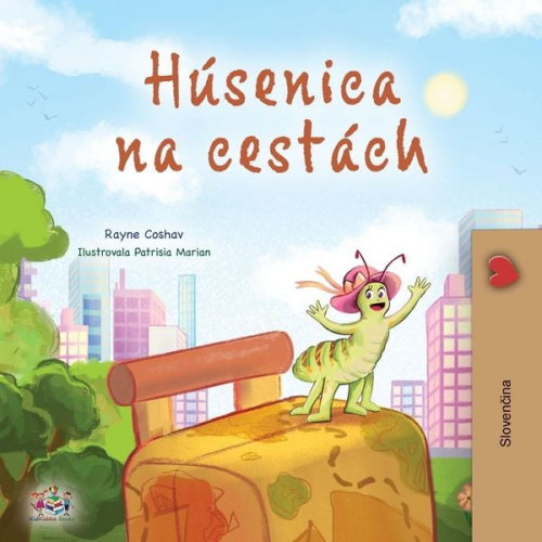Rayne Coshav KidKiddos Books - The Traveling Caterpillar (Slovak Kids' Book)