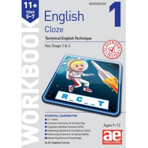 Autumn McMahon Stephen C. Curran Warren J. Vokes - 11+ English Year 5-7 Cloze Workbook 1