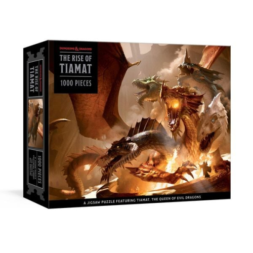The Rise of Tiamat Dragon Puzzle (Dungeons & Dragons)
