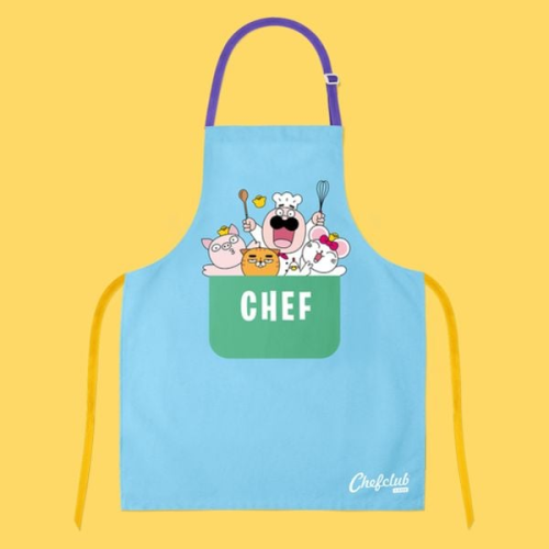 Chefclub Kids - Schürze Blau