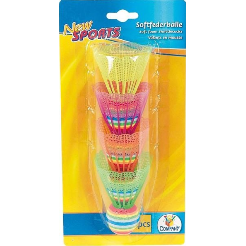 SUN & FUN 63072 - Softfederbälle, 4 Stück