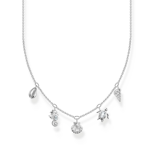 Thomas Sabo KE2157-051-14-L45v Damen-Silbercollier Meerestiere
