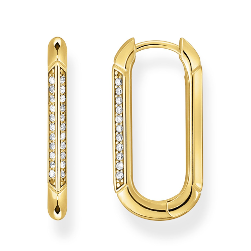 Thomas Sabo CR674-414-14 Damen-Ohrringe Creolen Goldfarben