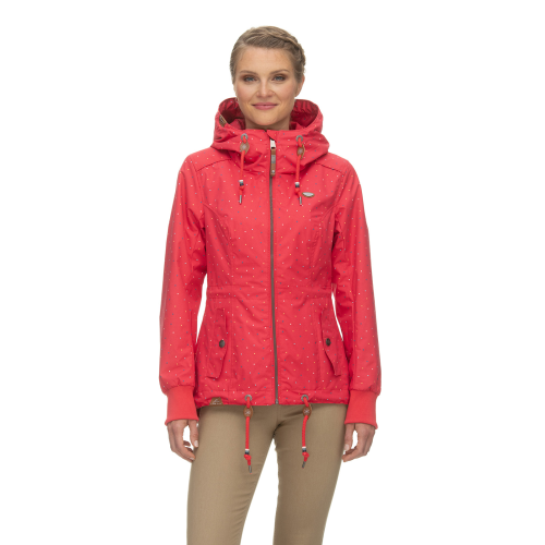 Ragwear Übergangsjacke Dankka Dots rot