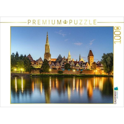 CALVENDO Puzzle Ulm | 1000 Teile Lege-Größe 64x48cm Foto-Puzzle für glückliche Stunden