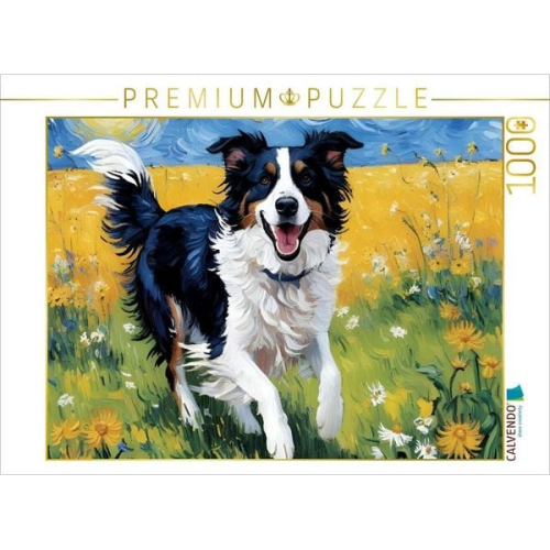 CALVENDO Puzzle Border Collie | 1000 Teile Lege-Größe 64x48cm Foto-Puzzle für glückliche Stunden