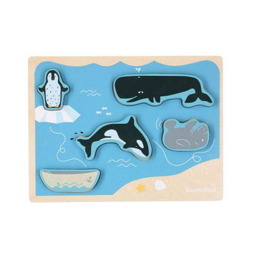 Steckpuzzle OCEAN aus Holz