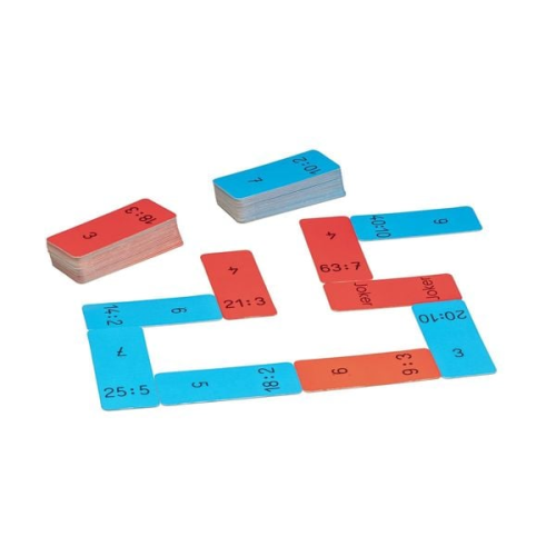 Domino Division im 100er Zahlenraum