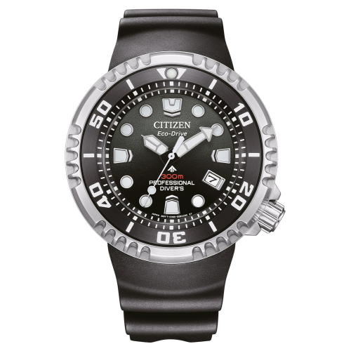 Citizen BN1024-01E Promaster Eco-Drive Solar-Taucheruhr für Herren Schwarz
