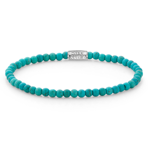 Rebel & Rose RR40013-S-S Damen-Armband Turquoise Delight 4 mm