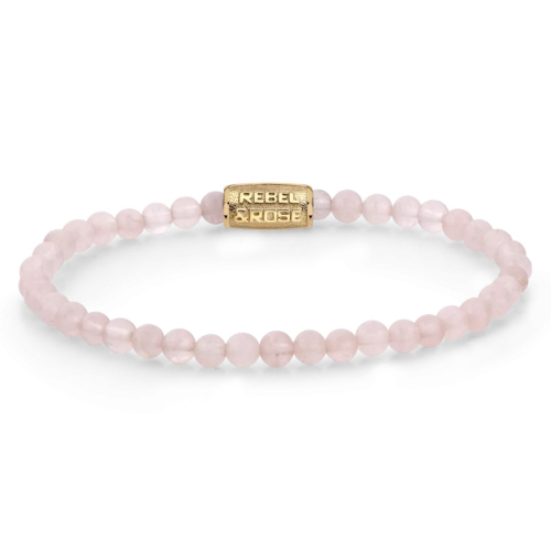 Rebel & Rose RR-40103-G-S Damen-Armband Pink Rose Gold 4 mm