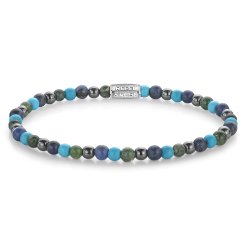 Rebel & Rose RR-40148-S-S Damen-Armband Blue Nights 4 mm