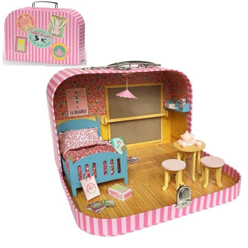 Sam und Julia 300989 - Mäusehaus To Go, Ellas Ballettzimmer, Spielset